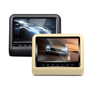 Headrest Monitors with USB,DVD -Beige